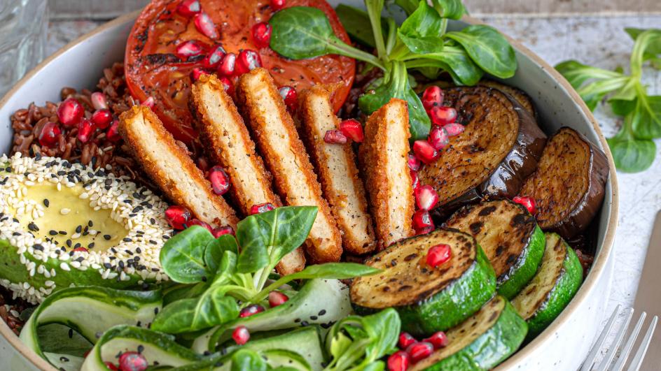 Vegetariánská poke Bowl