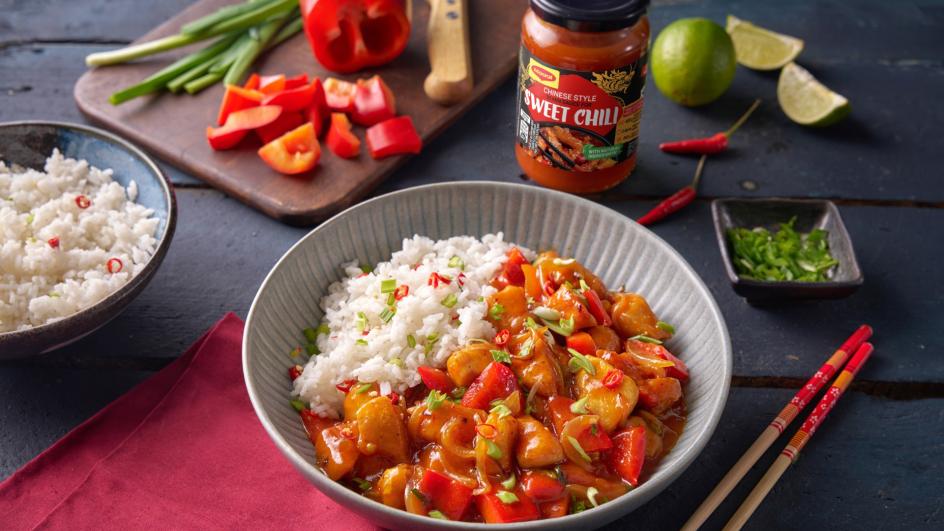 Sweet chilli kuře