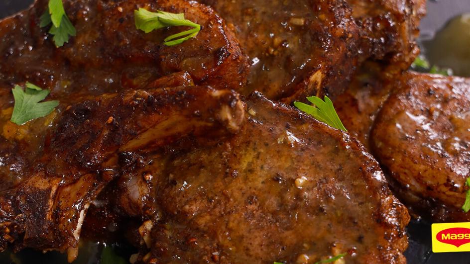 Pečená krkovička v medové marinádě s chilli a zázvorem
