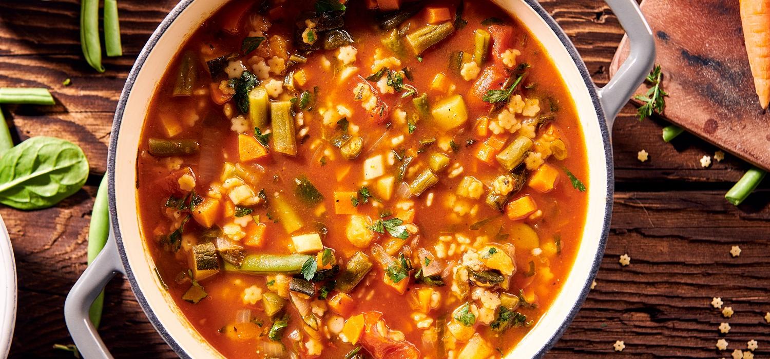Polévka Minestrone