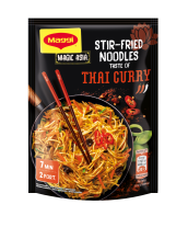 MAGGI MAGIC ASIA Pikantní smažené nudle s chutí Thai Curry 128g