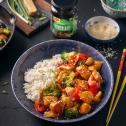 Kuře Teriyaki s paprikou a brokolicí