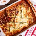 Boloňské lasagne s cuketou a parmazánem