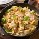 Pappardelle s liškami a kuřecím masem