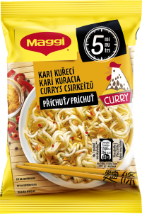 MAGGI Instantní nudle s kuřecí příchutí a kari 59.2g