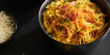 Smažené nudle a la Carbonara