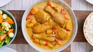 Recept na krémové kuřecí kari